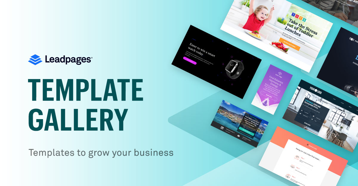 leadpages template gallery