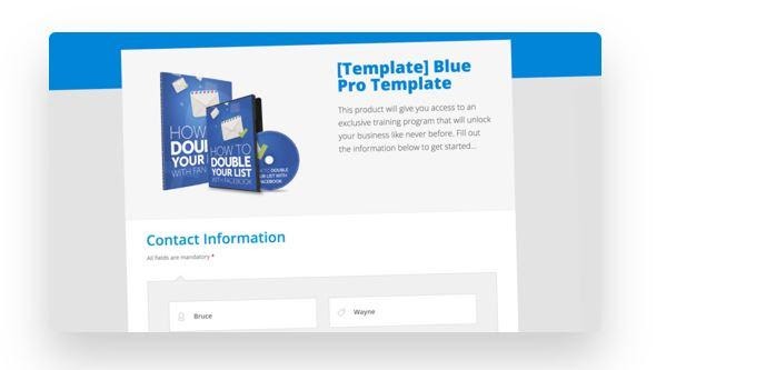 contact form template