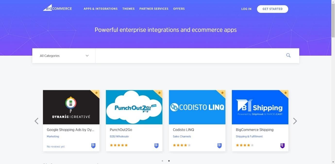 BigCommerce integrations