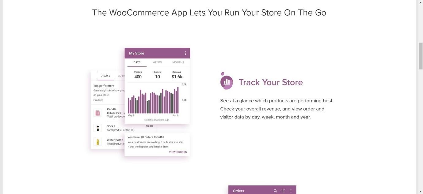 Application mobile WooCommerce