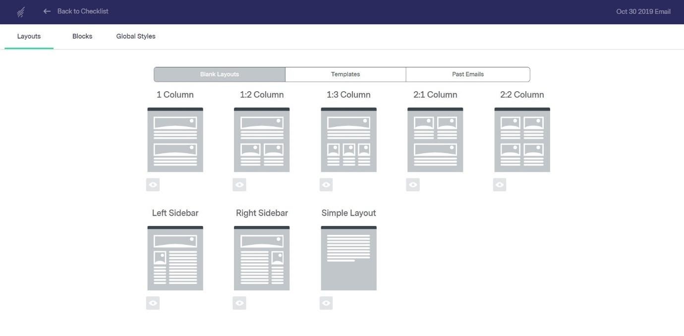 Benchmark-Layouts