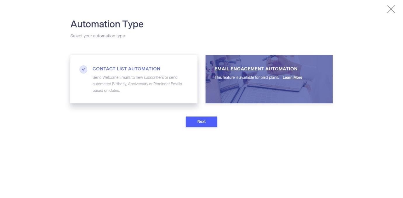 Types d'automatisation