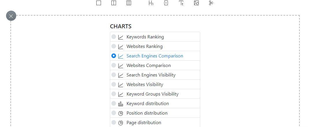 Tableaux de comparaison des moteurs de recherche