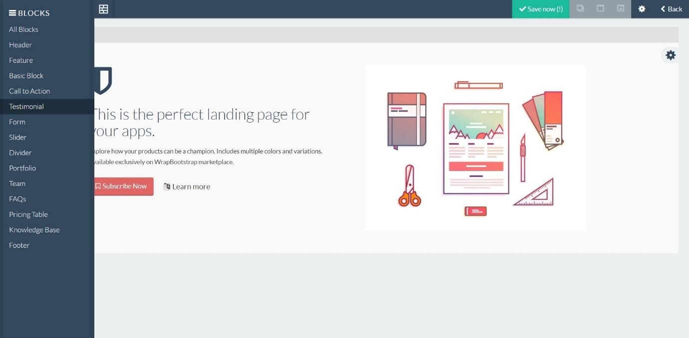 landing pages in Agile CRM