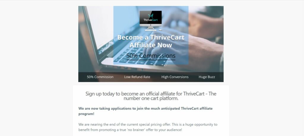 ThriveCart Affiliate marketing