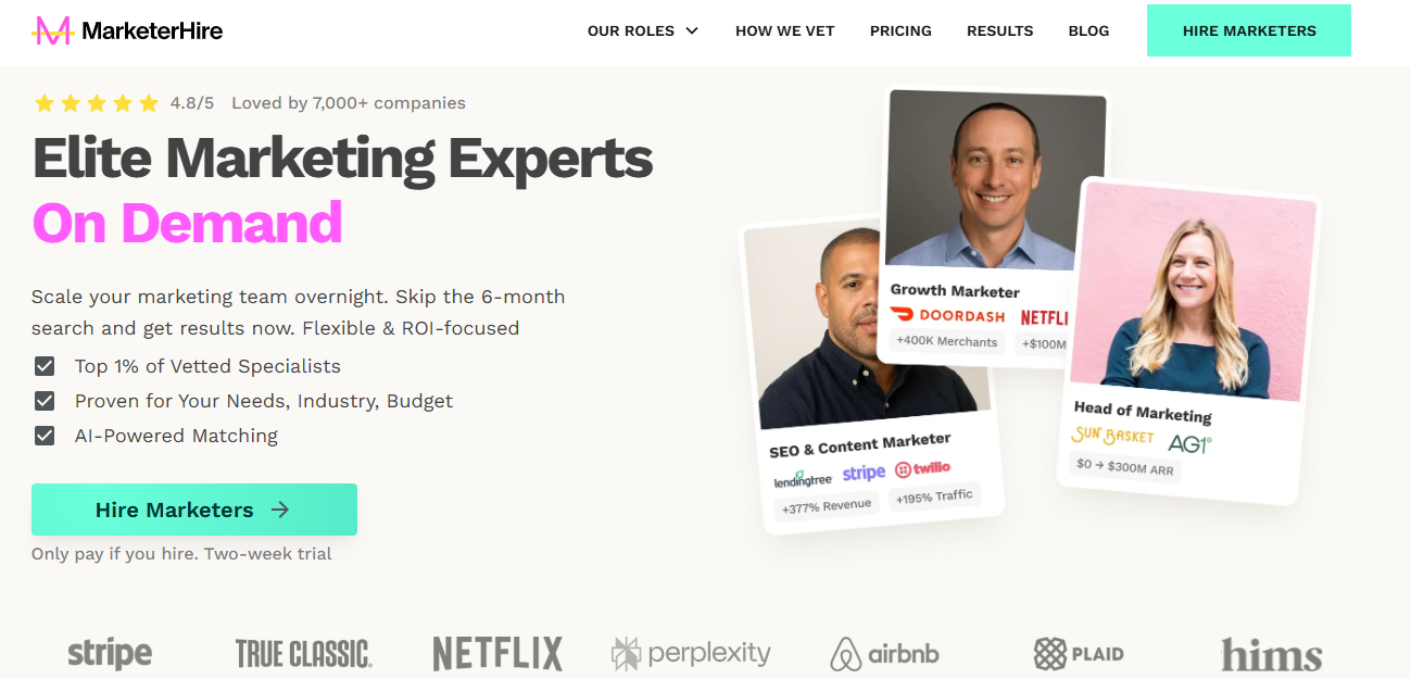 Creative Circle Alternative MarketerHire